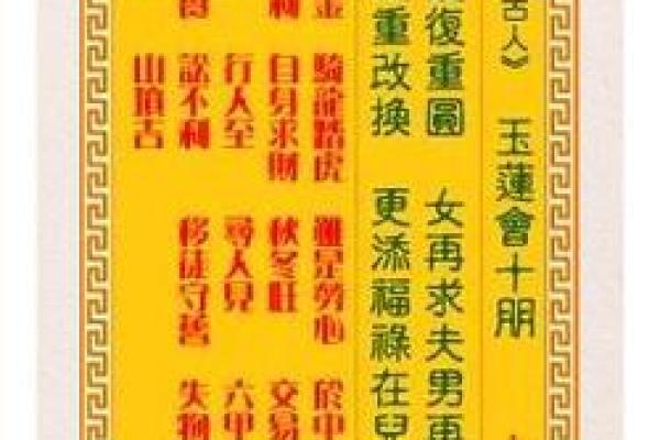 观音灵签第65签事业