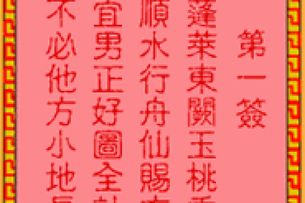 吕祖灵签解签大全62