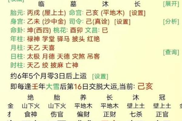 免费手机在线八字算命，精准批命结果及解析