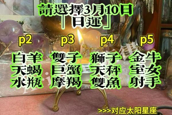 玛法达 每周星座运势3.19-3.25