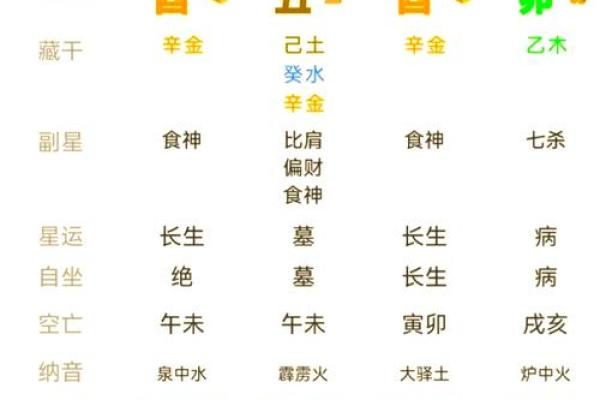中年人的八字命运分析图