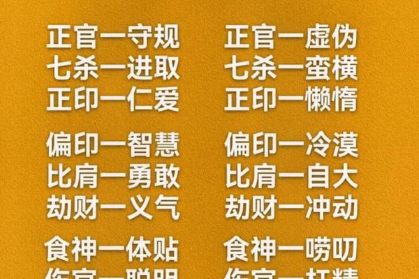 八字看喜忌
