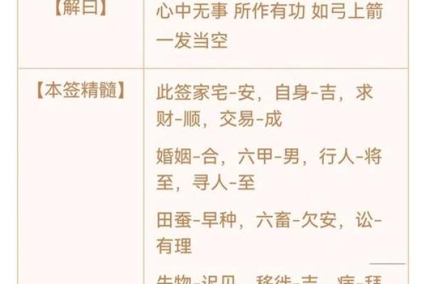 关公灵签解签第70签